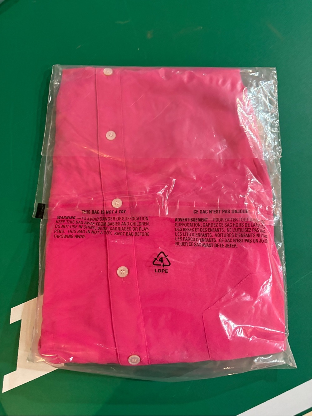NWT Talbots 100% Silk Button Down Shirt Peony Pink Size 16 - Picture 2 of 2